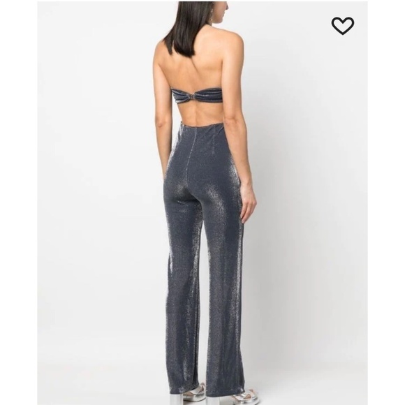 Rotate Birger Christensen Metallic Jumpsuit - Picture 2 of 15